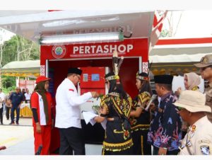 Permudah Masyarakat Cari BBM, Dibuka Pertashop di Karang Liwar