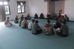Tingkatkan Keimanan dan Ketaqwaan Prajurit, Kodim Tanah Bumbu Gelar Yasinan