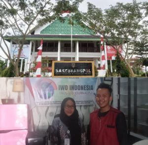 Kesbangpol Kalsel Kunjungi Kantor DPW IWO Indonesia Kalsel