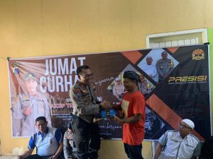 Polres Tanah Bumbu Gelar Jum’at Curhat di Rumah Bapak Anto