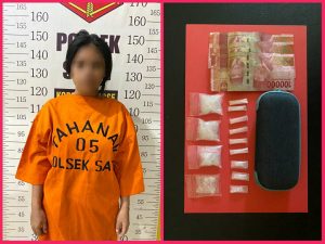 Wanita Muda di Satui Barat Diduga Pengedar, 17.72 Gram Sabu Diamankan