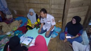 Kondisi Sakit, Warga Batuah Terima Bantuan Dari Ormas Rumpis Kotabaru
