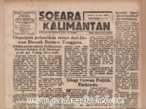 Surat Kabar Suara Kalimantan Eksis di Masa Penjajahan Belanda