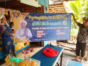 Persiapan Peringatan Isra Miraj 1444H di Masjid musyarakatul Aman
