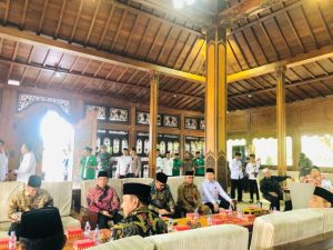 Muh Rusli Sambut Kedatangan Menteri Agama Yaqut Cholil Qoumas
