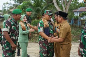 Kenali Anggota Lebih Dekat, Dandim Tanah Bumbu Kunker ke Koramil Jajaran