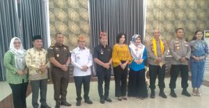 Bupati Perdie Minta Arahan Waka Polda Kalteng, Hadapi Pemilu 2024