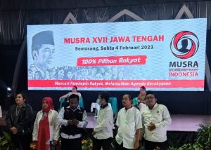 Heppy Trenggono Jadi Pilihan Peserta Musra  XVII Jateng