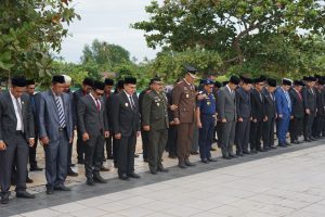 Dandim Bersama Forkopimda Tanah Bumbu Gelar Apel Hari Pahlawan 7 Februari Pagatan