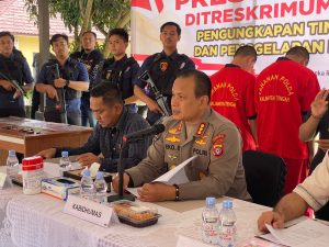 Ungkap Kasus Penipuan dan Penggelapan Mobil, Polda Kalteng Amankan 4 Tersangka