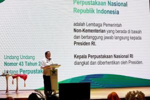 Bupati Tanah Bumbu, HM. Zairullah Azhar Kunjungan Perpusnas RI