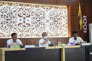 Bupati Pimpin Rakor Menyambut Hari Jadi Kota Kuala Kapuas ke – 217