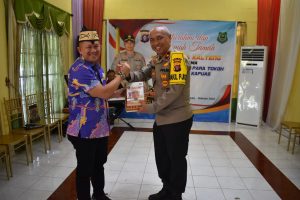 Sekda Kapuas Sambut Kunjungan Wakapolda Kalteng