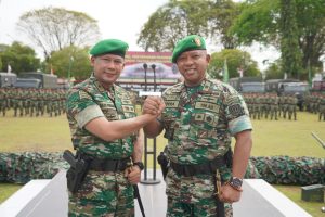 Pisah Sambut Danrem Panju Panjung dan Apel Penyerahan Pasukan Korem Berlangsung Khidmat