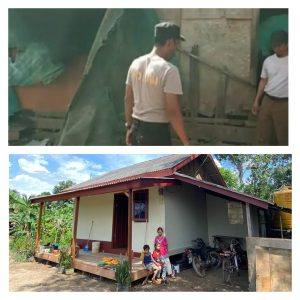 Progres Bedah Rumah Warga  Al-Kautsar, Polres Tanbu : Sesuai Target