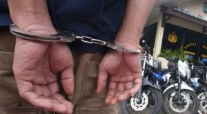 Pencuri dan Penadah Motor Hasil Curian Ditangkap Polisi