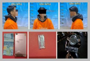Tertangkap Tangan Simpan Sabu, Pemuda Ini Ditangkap Polisi