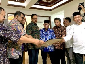 Dukungan Kepada Anies Baswedan Semakin Kokoh. Nasdem, Demokrat, dan PKS Tandatangani Piagam Kerjasama