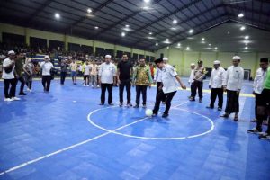 Tendangan Kick Off Abah Zairullah, Tandai Dibukanya Futsal Bupati Cap 2023
