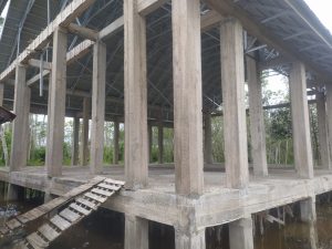 Proyek Aula Desa Bungai Jaya Mangkrak, Uang Ratusan Juta Terancam Mubazir