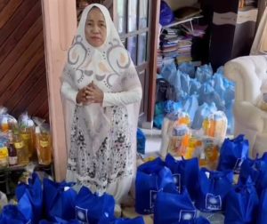 Hj. Hamsiah Siapkan 1500 Paket Sembako Bagi Konstituen