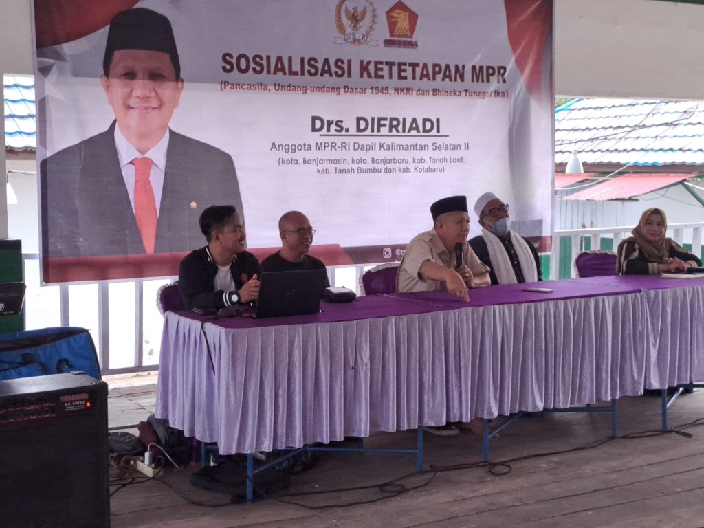 Anggota DPR RI Difriadi Darjat Sosialisasikan Ketetapan MPR