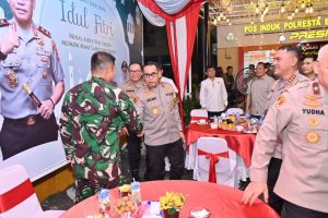 Kapolda Kalsel Monitoring Malam Takbiran