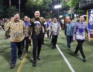 Terima Ketum Partai Golkar di Cikeas, AHY: Kita Butuh Kerja Sama Antar Kekuatan Politik Untuk Bangun Bangsa
