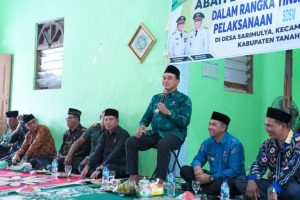 Bupati Zairullah Tinjau Lokasi Program Satu Desa Satu Masjid di 3 Desa