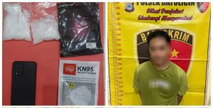 Simpan Sabu, Seorang Pemuda di Kota Batulicin Ditangkap Polisi
