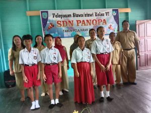 SD Negeri Panopa Gelar Pisah Sambut Siswa-siswi
