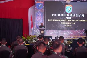 Pangdam Tanjung Pura Secara Resmi Tutup Apel Komandan Satuan di Lamandau