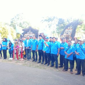 Partai Gelora Tanah Laut Tampilkan Kesenian Reog Ponorogo di KPU