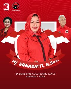 Hj. Ernawati Siap Emban Amanah Masyarakat ke Dua Kalinya