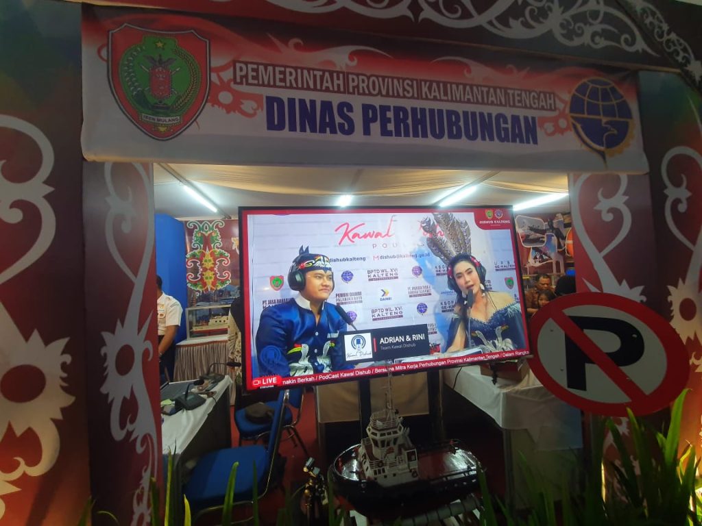 Dishub Kalteng Buka Stand Informasi Seputar Sektor Perhubungan