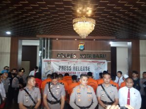 Polres Kotabaru Amankan 14 Tersangka Kasus Narkoba Diantaranya Pengedar dan Residivis