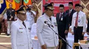 Sempat Tertunda, Akhirnya Gubernur Kalteng Lantik 2 Pj Bupati Dari Mendagri