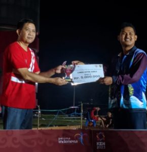 Kontingen Sukamara Raih Juara 2 Lomba Sepak Sawut