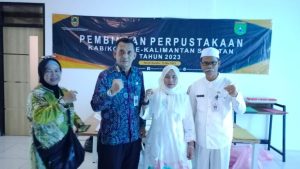 Sekolah dan Perpustakaan di Tanah Bumbu Dapat Pembinaan Dari Dispersip Kalsel
