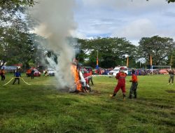 Pemkab Kapuas Gelar Apel Gabungan Dalam Rangka Kesiapsiagaan Penanggulangan Bencana Karhutla