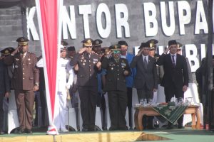 Dandim Tanah Bumbu Ikuti Upacara Peringatan Hari Lahir Pancasila