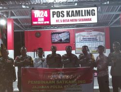 Dit Binmas Polda Kalteng Kunjungi Tiga Pos Satkamling Di Sukamara