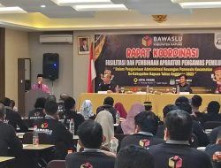 Bawaslu Kapuas Gelar Rakor Pembinaan Pengelolaan Keuangan Panwaslu Kecamatan