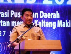 Ini Kata Wagub Kalteng Dalam Pembukaan Kegiatan Rakerbidkes 2023