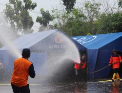 BPBD Tanbu Tes Peralatan dan Kesiapan Siaga Bencana