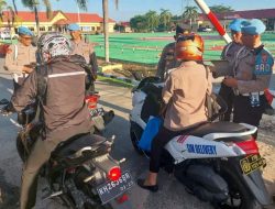 Sebelum Ops Patuh Telabang 2023, Polisi Polres Pulpis Dirazia Propam
