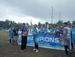 Tunas Muda FC Juara Turnamen Bupati Cup Sukamara