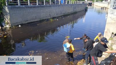 BWS Kalimantan II Gelar Susur dan Bersih-bersih Sungai