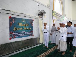 Sekda Tanbu Resmikan Masjid Darul Ihsan