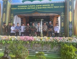 Pembukaan MTQN Tingkat Kecamatan Mentewe Ditandai Pawai Taaruf
